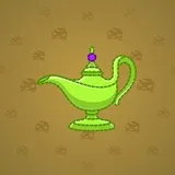 Genie Lamp #858 Genie Lamp #858