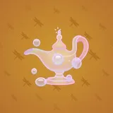 Genie Lamp #916 Genie Lamp #916