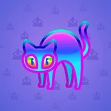 Scared Cat #10084 Scared Cat #10084