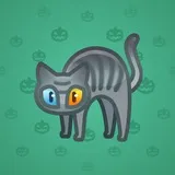 Scared Cat #10086 Scared Cat #10086