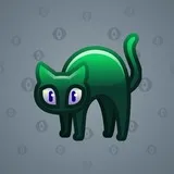 Scared Cat #10129 Scared Cat #10129