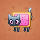 Scared Cat #10133 Scared Cat #10133