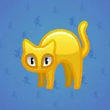 Scared Cat #10175 Scared Cat #10175
