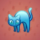 Scared Cat #10207 Scared Cat #10207