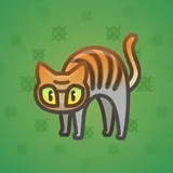 Scared Cat #10209 Scared Cat #10209