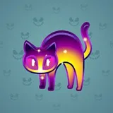 Scared Cat #10225 Scared Cat #10225