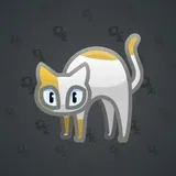 Scared Cat #10230 Scared Cat #10230
