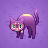 Scared Cat #10235 Scared Cat #10235