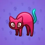 Scared Cat #10258