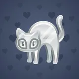 Scared Cat #10264 Scared Cat #10264