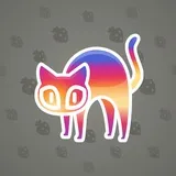 Scared Cat #10273 Scared Cat #10273