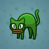 Scared Cat #1028