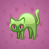 Scared Cat #1034 Scared Cat #1034