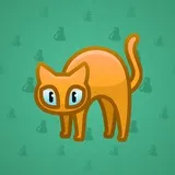 Scared Cat #10362 Scared Cat #10362