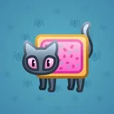 Scared Cat #10369 Scared Cat #10369