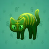 Scared Cat #10392 Scared Cat #10392