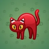 Scared Cat #10404 Scared Cat #10404