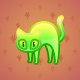 Scared Cat #10413 Scared Cat #10413