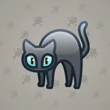 Scared Cat #10420 Scared Cat #10420