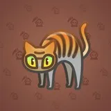 Scared Cat #10432 Scared Cat #10432