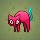 Scared Cat #10441 Scared Cat #10441