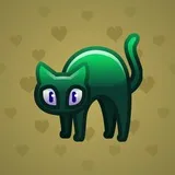 Scared Cat #10458 Scared Cat #10458