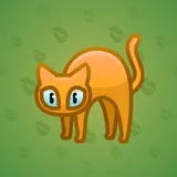 Scared Cat #10462 Scared Cat #10462