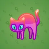 Scared Cat #10469 Scared Cat #10469