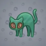 Scared Cat #10528 Scared Cat #10528