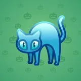 Scared Cat #10563
