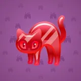 Scared Cat #10568 Scared Cat #10568