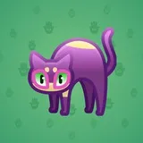 Scared Cat #10574 Scared Cat #10574