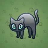 Scared Cat #10576 Scared Cat #10576