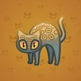 Scared Cat #10599 Scared Cat #10599