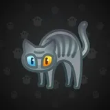 Scared Cat #10603 Scared Cat #10603