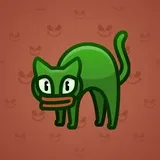 Scared Cat #10612 Scared Cat #10612