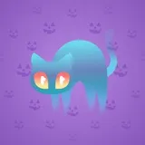 Scared Cat #10653 Scared Cat #10653
