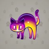 Scared Cat #10674 Scared Cat #10674