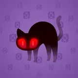Scared Cat #10707 Scared Cat #10707