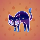 Scared Cat #10770 Scared Cat #10770