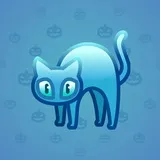 Scared Cat #10775 Scared Cat #10775