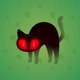 Scared Cat #1083 Scared Cat #1083