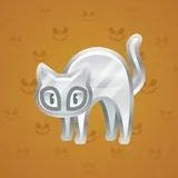 Scared Cat #10857 Scared Cat #10857