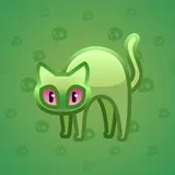 Scared Cat #10864 Scared Cat #10864