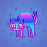 Scared Cat #10870 Scared Cat #10870