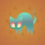 Scared Cat #10896 Scared Cat #10896