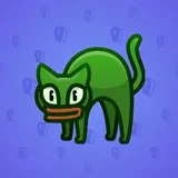 Scared Cat #10945 Scared Cat #10945