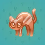 Scared Cat #10949 Scared Cat #10949