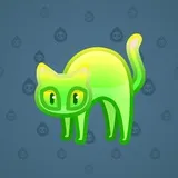 Scared Cat #10955 Scared Cat #10955