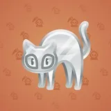 Scared Cat #1098 Scared Cat #1098